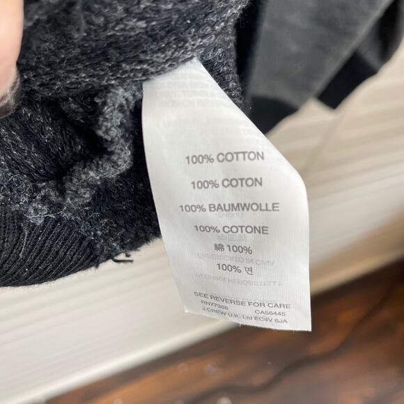 J Crew Floral Graphic Crewneck Sweatshirt Size M - Picture 7 of 9